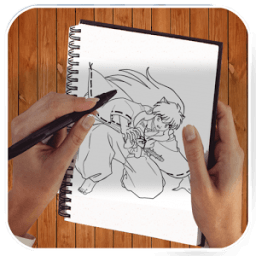ikon Learn to draw inuyasha