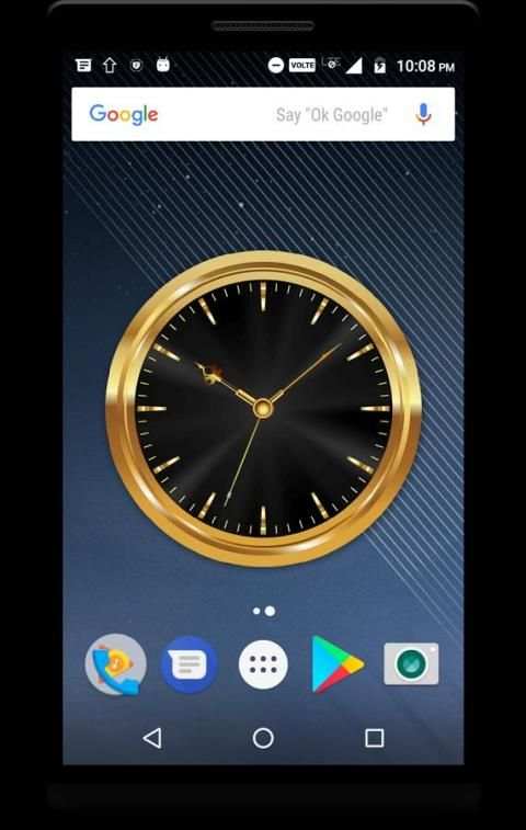 Luxury Golden Clock Live Wallpaper screenshot 5