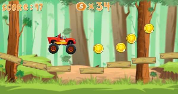 blaze Monster Dash скриншот 1