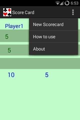 Rummy Score Card स्क्रीनशॉट 4