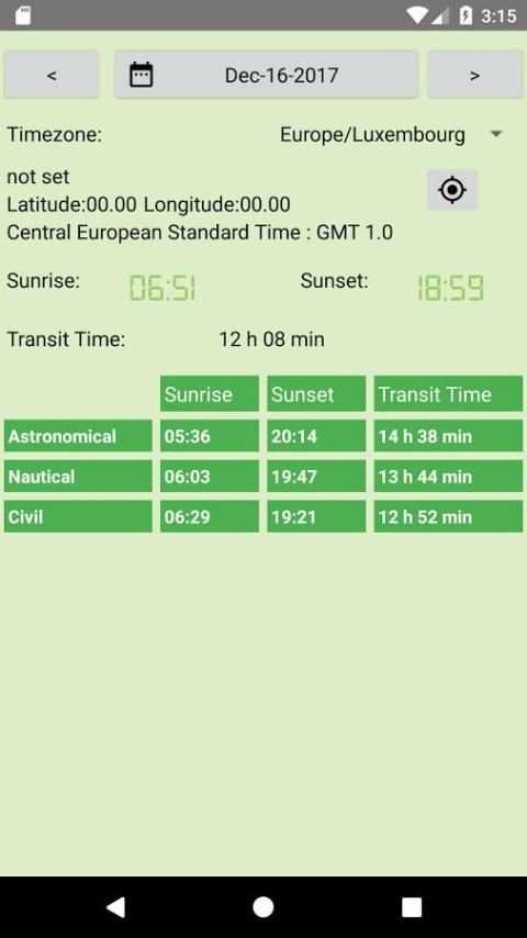 SOLAR DAY LENGTH скриншот 3