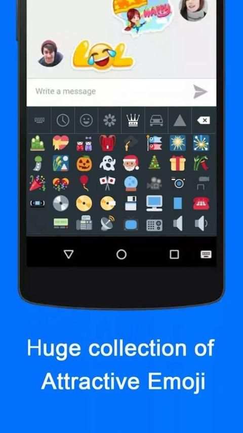 Emoji Keyboard скриншот 1