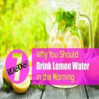 Drink Lemon Water In The Every Morning