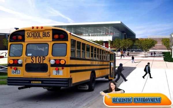 City School Bus Drive 3D screenshot 1