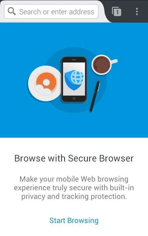 Secure Browser + Adblocker 3 تصوير الشاشة