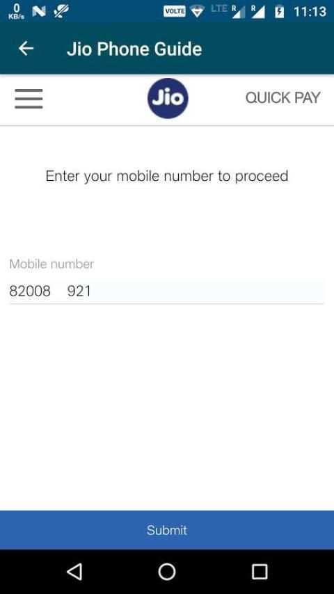 Free Jio Phone Registration скриншот 1