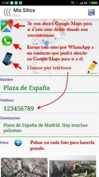 Mis Sitios Lite screenshot 2