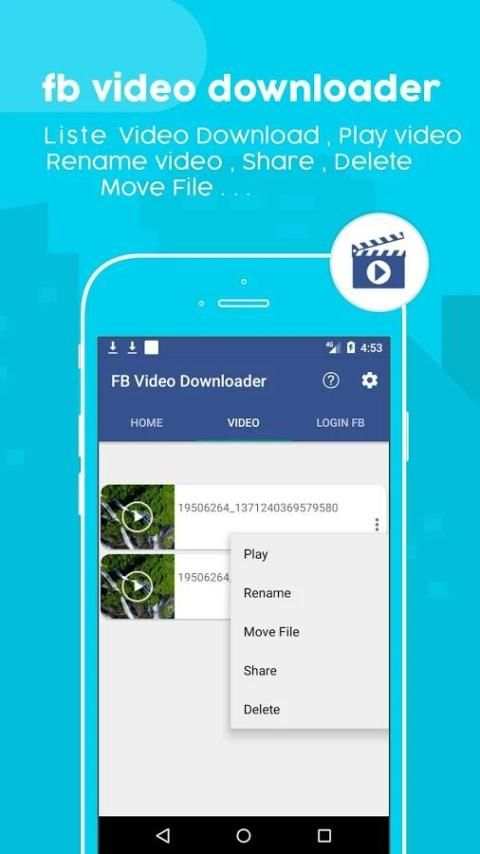 تحميل فيديوهات من الفيسبوك screenshot 1