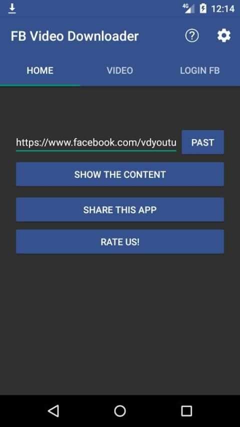 تحميل فيديوهات من الفيسبوك screenshot 3