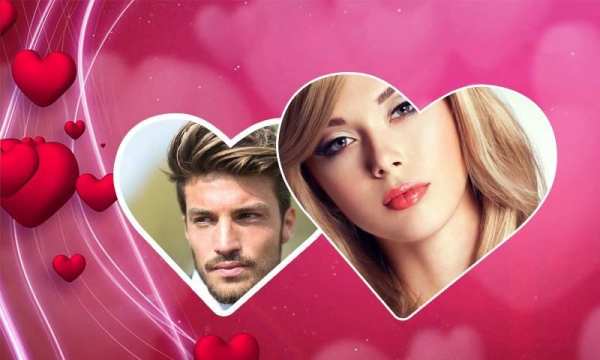 Romantic Photo Frames скриншот 1