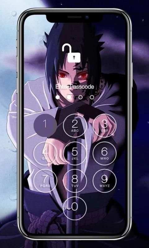 Sasuke HD Lock Screen скриншот 3