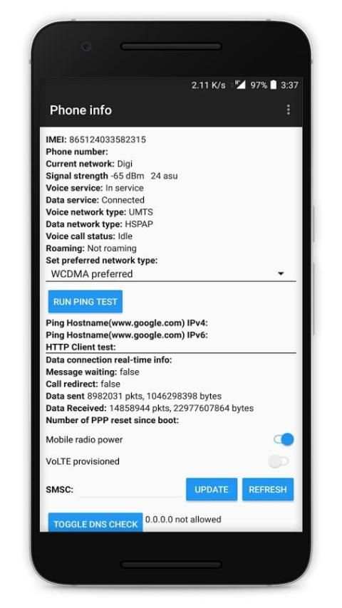 4G Only Mode Switch screenshot 3