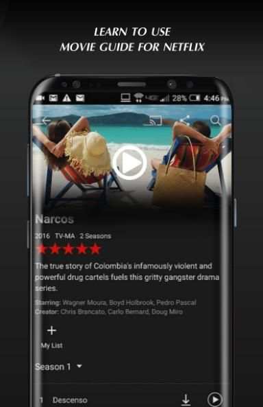 Guide for Netflix Online streaming Movies 2 تصوير الشاشة