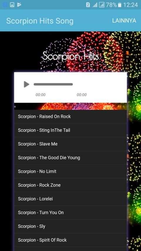 Scorpion Hits Song screenshot 2
