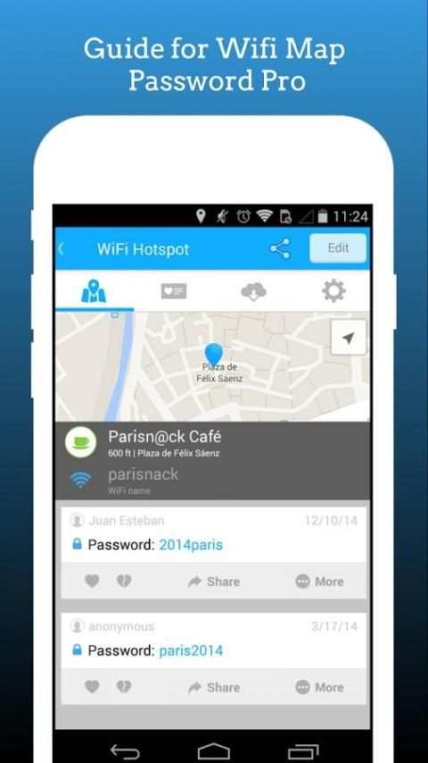 Guide for Wifi Map Password Pro स्क्रीनशॉट 2