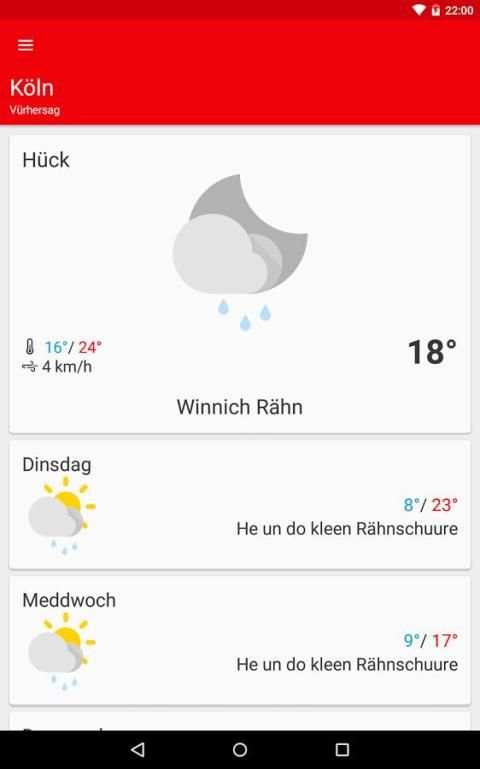 Kölsches Wetter screenshot 2