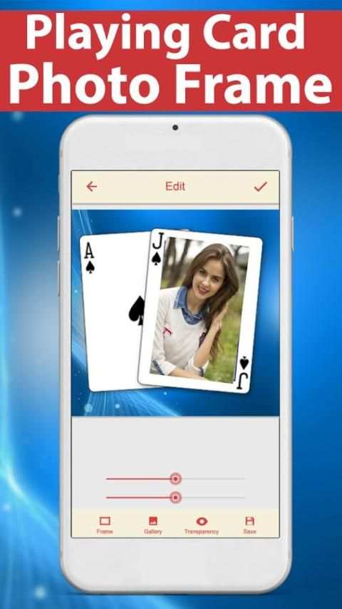 Transparent Playing Card Photo Frames screenshot 1