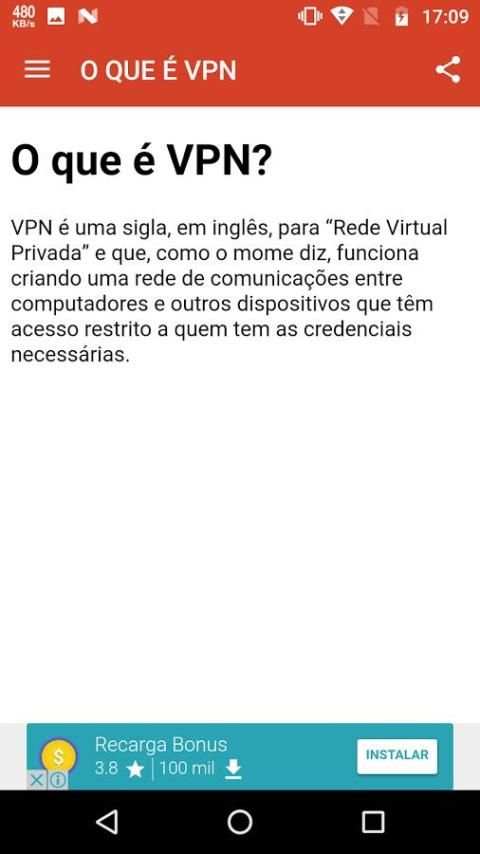 Novo Psiphon Brasil screenshot 1