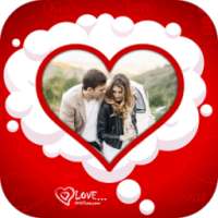 Love Photo Frame Romantic Art