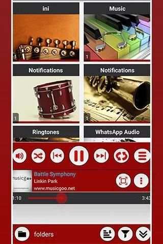 Mp3 player 8 تصوير الشاشة