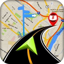 GPS Route Finder City Guide icon