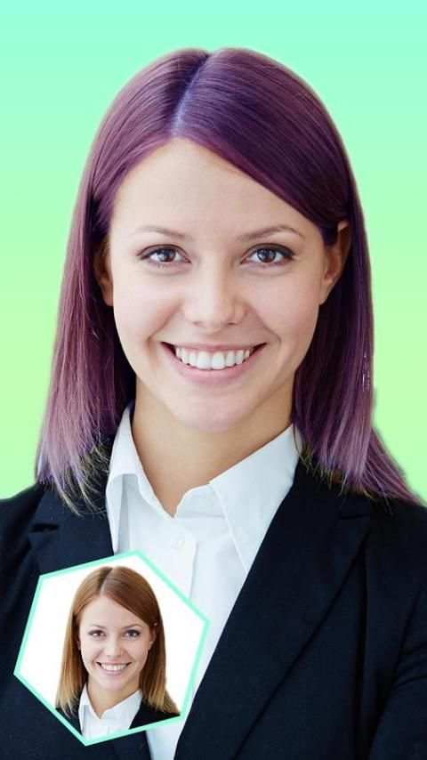 Change Hair Color 3 تصوير الشاشة