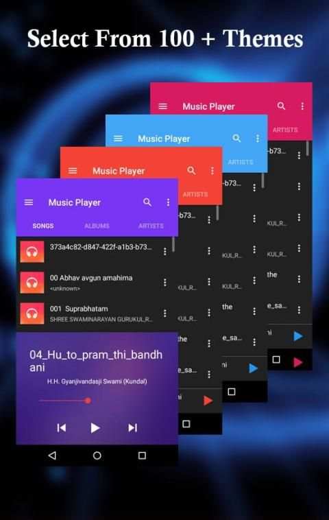 Music player- Free Media Mp3 Player скриншот 5