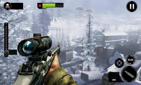 World War II Sniper Fire: FPS Shooting Game screenshot 2