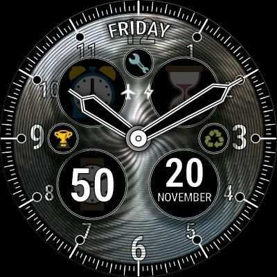 Signals Watch Face स्क्रीनशॉट 7