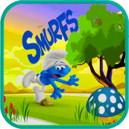 ikon Super Smurf Go World Jungle