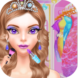 Princess Dress Up Game - Makeup icon