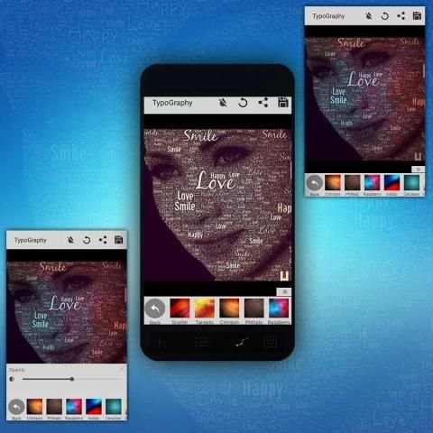 Typo Effect Photo Editor स्क्रीनशॉट 4