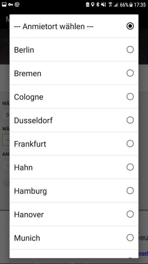 Mietwagen Vergleich screenshot 9