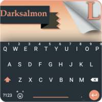 DarkSalmon Emoji L Keyboard on 9Apps