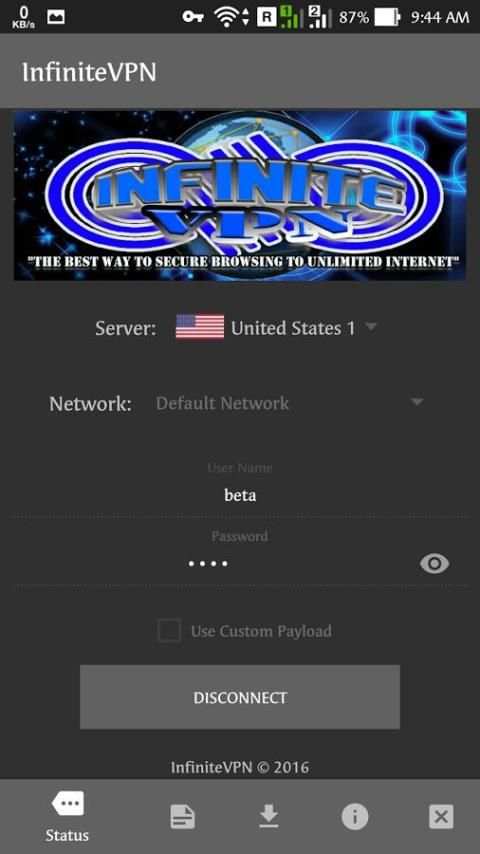 Infinite VPN screenshot 7