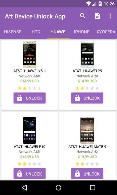at&t device unlock app screenshot 5