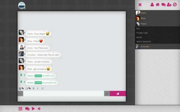Hrvatski Chat screenshot 2