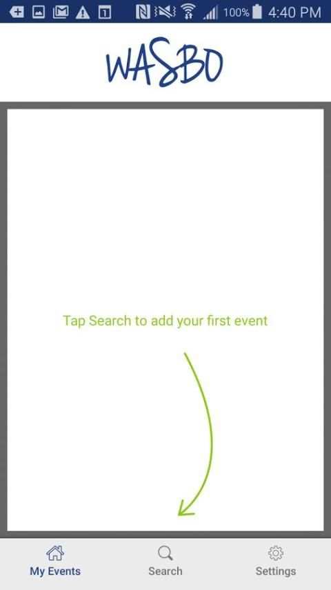 WASBO Events скриншот 1