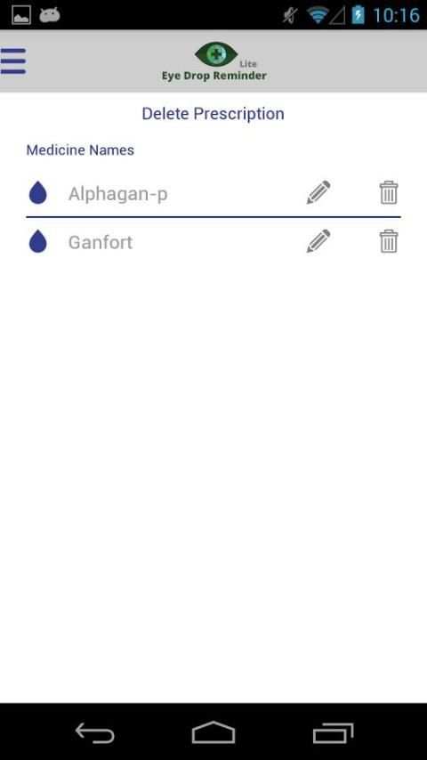 Eye Drop Reminder Lite screenshot 3