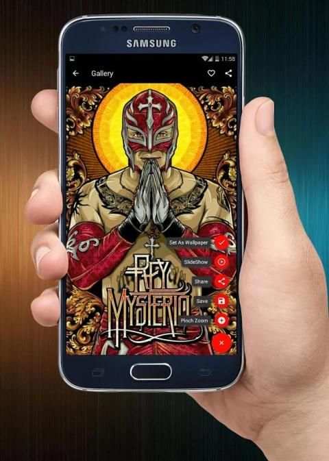 Rey Mysterio Wallpaper WWE 2 تصوير الشاشة