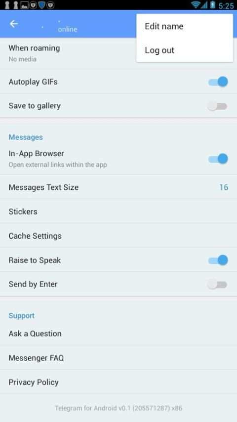 Messenger Pro screenshot 2