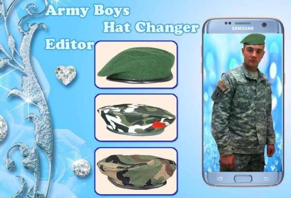 Army Cap Photo Editor screenshot 3