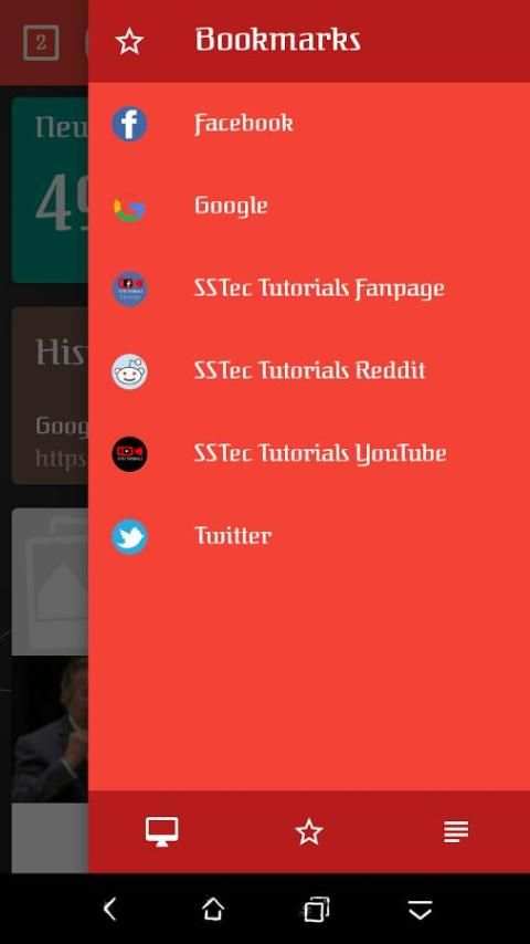SSTec Lite Browser 3 تصوير الشاشة
