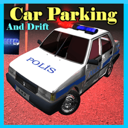 ikon Police Car Drive: Parking and Drift Simulation