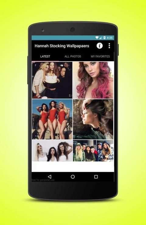 Hannah Stocking Wallpapers screenshot 2
