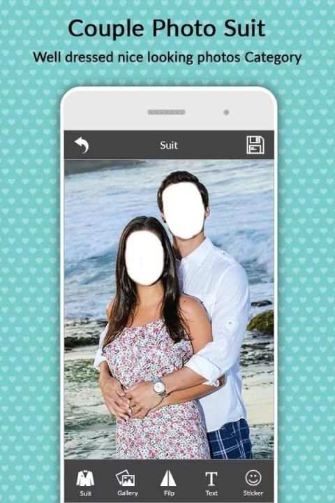 Couple Photo Suit screenshot 1