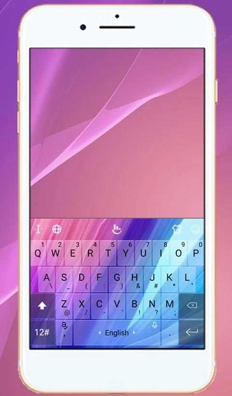 Phone 7S Plus Keyboard Theme скриншот 6