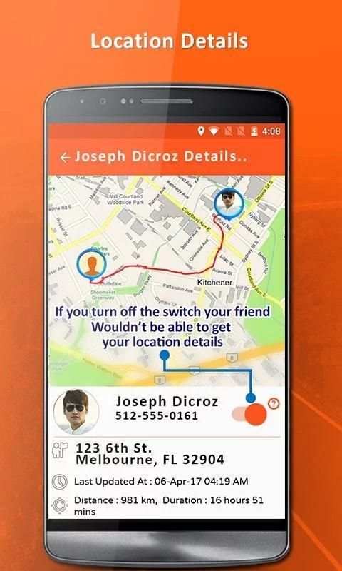 Friend Mobile Location Tracker screenshot 6