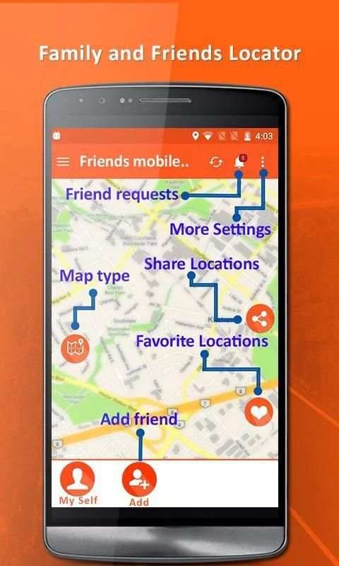Friend Mobile Location Tracker screenshot 4