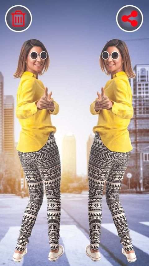 3d Mirror Camera Photo Editor 3 تصوير الشاشة